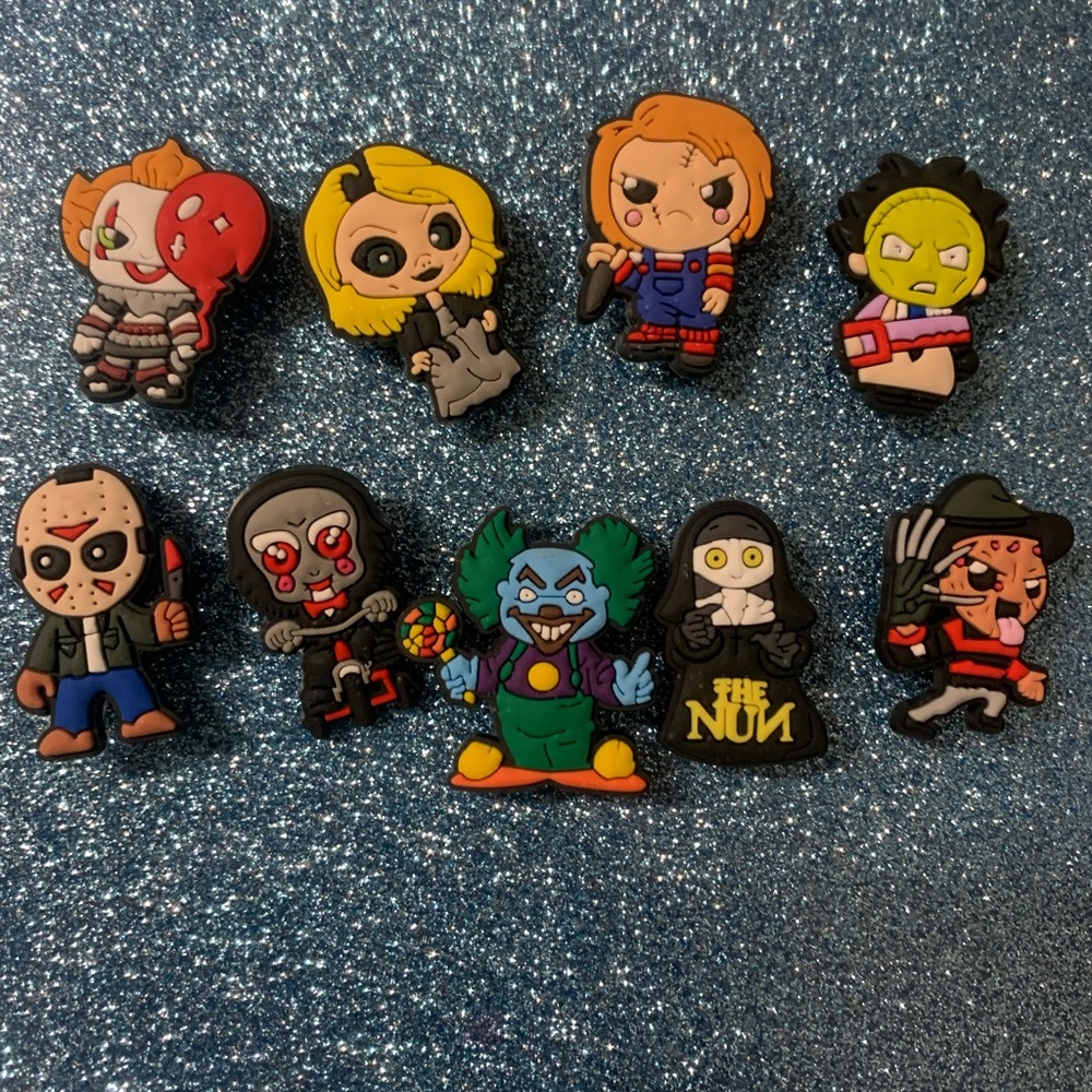 Horror Halloween Croc charms bundle